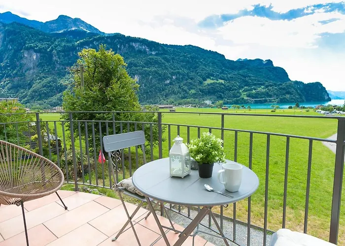 Apartment Spirit - Balkon Mit Seesicht - Parkplatz Brienz (Bern)